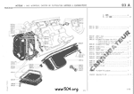 bac inferieur, carter de distribution(moteur a carburateur)