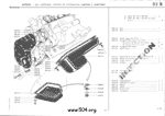 bac inferieur, carter de distribution(moteur a injection)