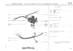 carburateur(ensemble)rechauffages(carburateur et injection)