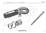 filtre à air sec(carburateur)