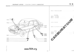 tuyauterie d'essence(carburateur)