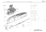 planche de bord: couvercle, panneaux, aeration(berline)