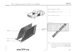 panneaux de garniture(portes avant)(berline)